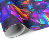 Neon Fusion Cadeaupapier (Rol Hoek)