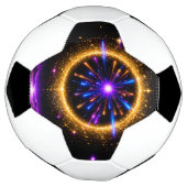 Neon Galaxy Compacte Spiegel Voetbal (Gedraaid)