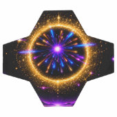 Neon Galaxy Compacte Spiegel Voetbal (Enkel)