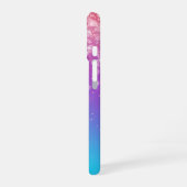 Neon Galaxy Gradient iPhone 16 Hoesje (Linkerkant)