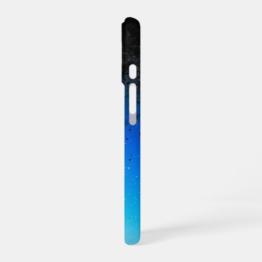 Neon Galaxy Gradient iPhone 16 Hoesje (Linkerkant)