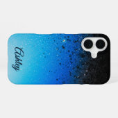 Neon Galaxy Gradient iPhone 16 Hoesje (Achterkant horizontaal)