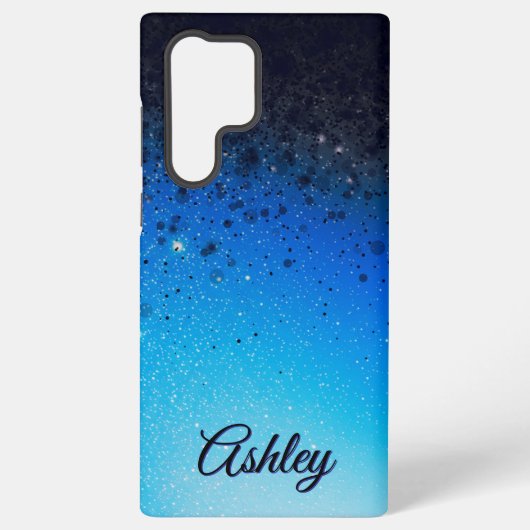 Neon Galaxy Gradient Samsung Galaxy Hoesje (Achterkant)