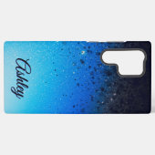 Neon Galaxy Gradient Samsung Galaxy Hoesje (Achterkant horizontaal)