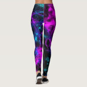 Neon Galaxy Leggings (Achterkant)