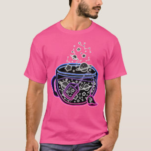 Neon Galaxy Tea (Purplepink) T-shirt