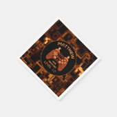 Neon Gamecontroller Gamer Kinderen Verjaardagsfees Servet (Hoek)