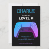 NEON GAMER-CONTROLLERNIVEAU OMHOOG KAART (Voorkant)