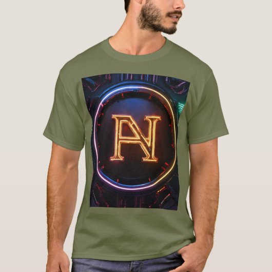 Neon Gamer - De toekomst van het spel T-shirt (Voorkant)