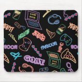 Neon Gamer Muismat (Voorkant)