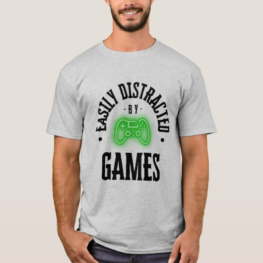 Neon Gamer T-shirt (Voorkant)