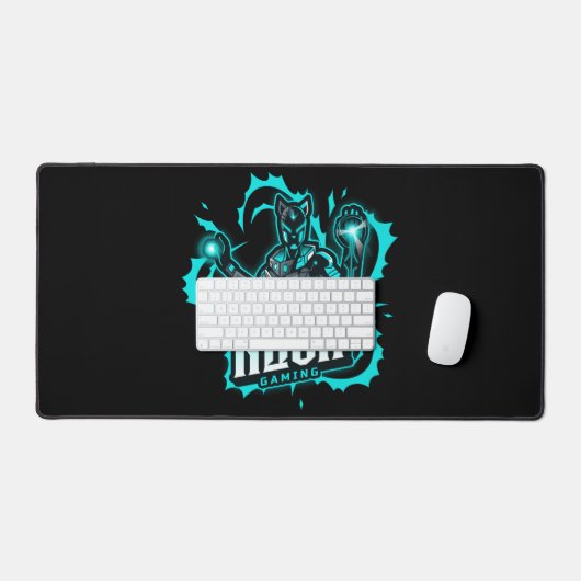 Neon Gaming Bureaumat (Keyboard & Muis)