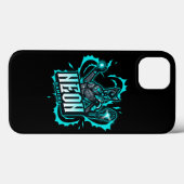 Neon Gaming Case-Mate iPhone Case (Achterkant (horizontaal))