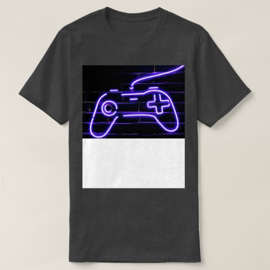 Neon Gaming Controller voor 2 T-shirt (Design voorkant)
