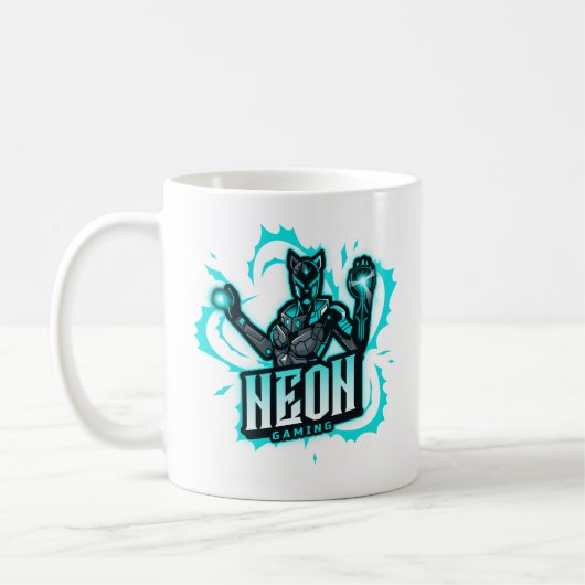 Neon Gaming Koffiemok (Links)