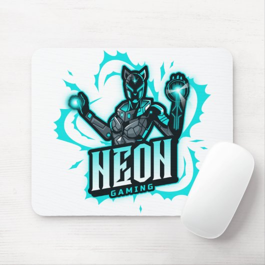 Neon Gaming Muismat (Met muis)