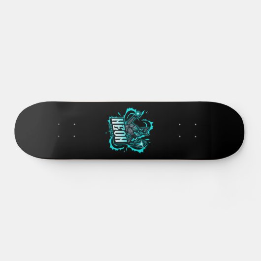 Neon Gaming Persoonlijk Skateboard (Horizontaal)