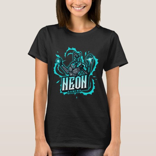 Neon Gaming T-shirt (Voorkant)