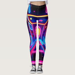 Neon Gang: Een Digitale Odyssee Leggings