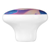 Neon Garden Goddess Keramische Knop (Zijkant)