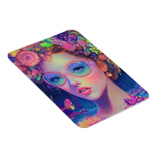 Neon Garden Goddess Magneet (Rechterzijde)
