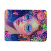 Neon Garden Goddess Magneet (Horizontaal)