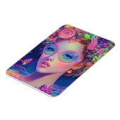 Neon Garden Goddess Magneet (Linkerzijde)