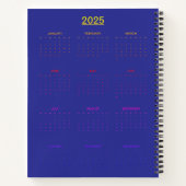 Neon Garden Goddess Notitieboek (Achterkant)