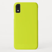 Neon geel Case-Mate iPhone case (Achterkant)