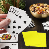 Neon Geel Effen Kleur Pokerkaarten (Insitu)