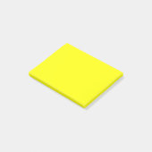 Neon Geel Effen Kleur  Post-it® Notes (Schuin)