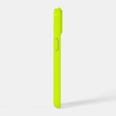 Neon Geel, Hoogzichtbaarheid Chartreuse iPhone 15 Hoesje (Rechterkant)