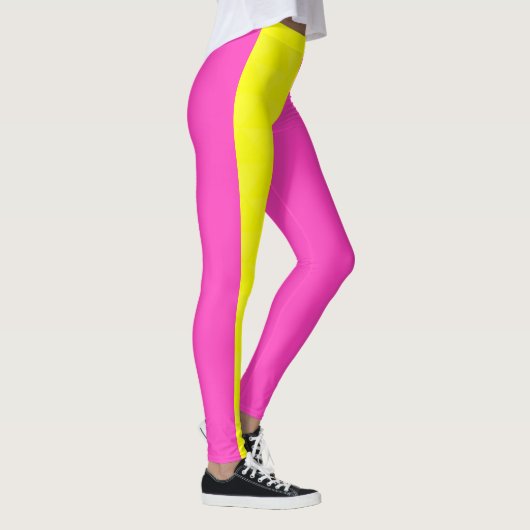 Neon geel leggings (Rechts)