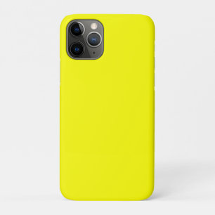 Neon Geel Stevige Kleur   Klassiek Case-Mate iPhone Case