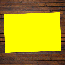 Neon Geel Stevige Kleur | Klassiek Deurmat