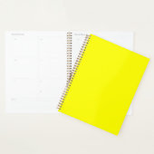 Neon Geel Stevige Kleur | Klassiek Planner (Display)