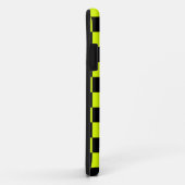 Neon Geel Zwart Geruit Schaakbord  Case-Mate iPhone Case (Achterkant/rechts)