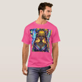 Neon Geisha Glamour T-shirt (Voorkant volledig)