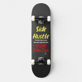 Neon Gele Tekst: Zijproject vs. Slijpen Persoonlijk Skateboard