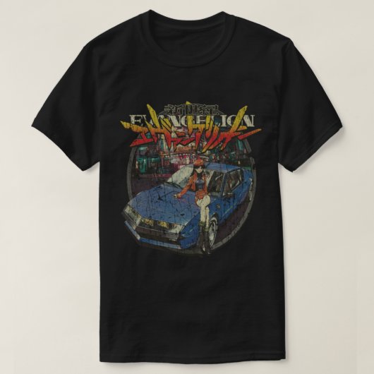 Neon Genesis Evangelion (3) T-shirt (Design voorkant)