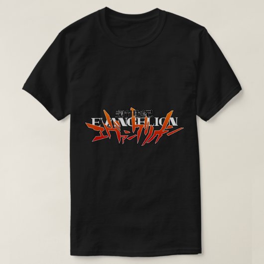 Neon Genesis Evangelion Logo Classic T-Shi T-shirt (Design voorkant)