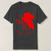 Neon Genesis Evangelion NERVE Logo T-shirt (Design voorkant)