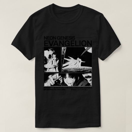 Neon Genesis - Evangelion   T-shirt (Design voorkant)