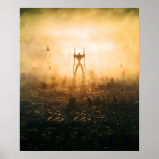 Neon Genesis Evangelion Unit One Absolute Destru Poster
