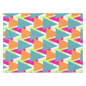 Neon Geometric Pattern van 80 Tafelkleed (Voorkant (Horizontaal))