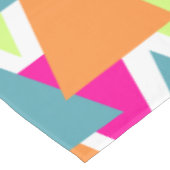 Neon Geometric Pattern van 80 Tafelkleed (Gekanteld)