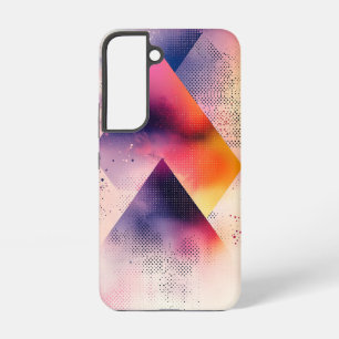 Neon geometrie telefoonhoesje samsung galaxy hoesje