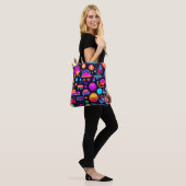 Neon geometrisch Abstract Tote Bag (Op model)