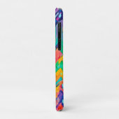 Neon geometrisch droomlandschap Case-Mate iPhone case (Achterkant/links)