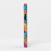 Neon geometrisch droomlandschap Case-Mate iPhone case (Achterkant/rechts)